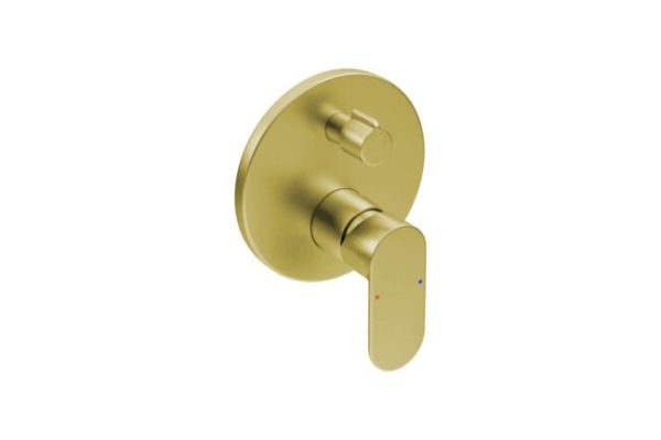 SOLACE (1312) Shower Mixer Concealed wDivert Single Lever -BCGD
