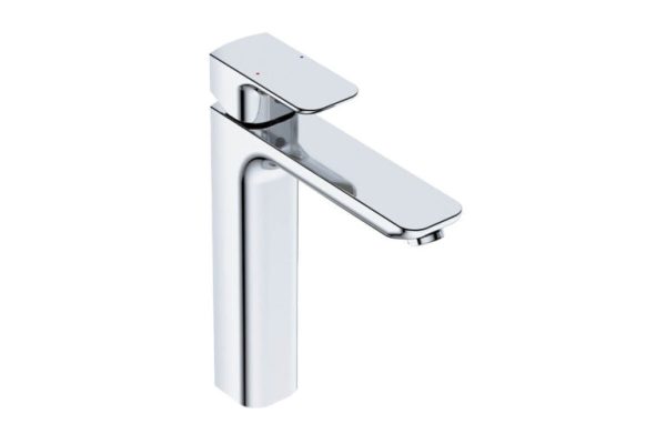 VALOUR (2205) Basin Mixer Single Lever 210mm -CHRM