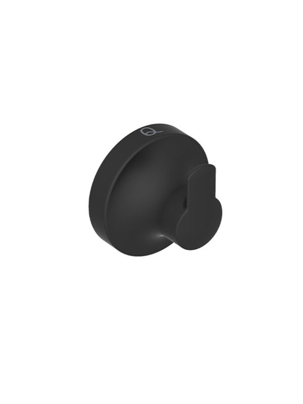 2610 FELICITY Robe Hook SINGLE -MBLK