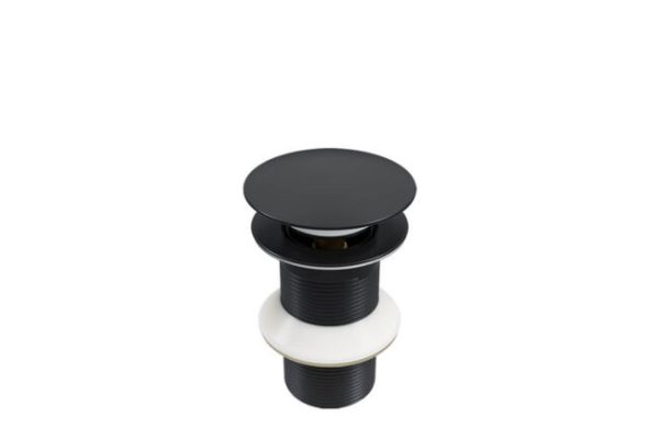 PLUS (1005) Basin Waste POP-UP 32mmx78mm Unslotted -MBLK