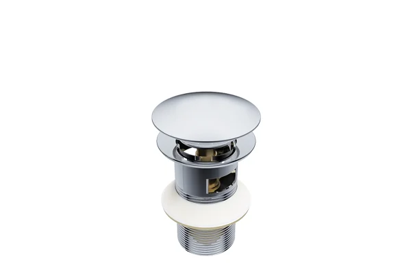PLUS (1006) Basin Waste POP-UP 32mmx78mm Slotted -CHRM