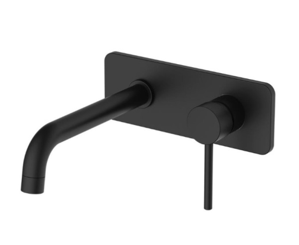 Neo Black Basin Concealed Mixer with Spout
