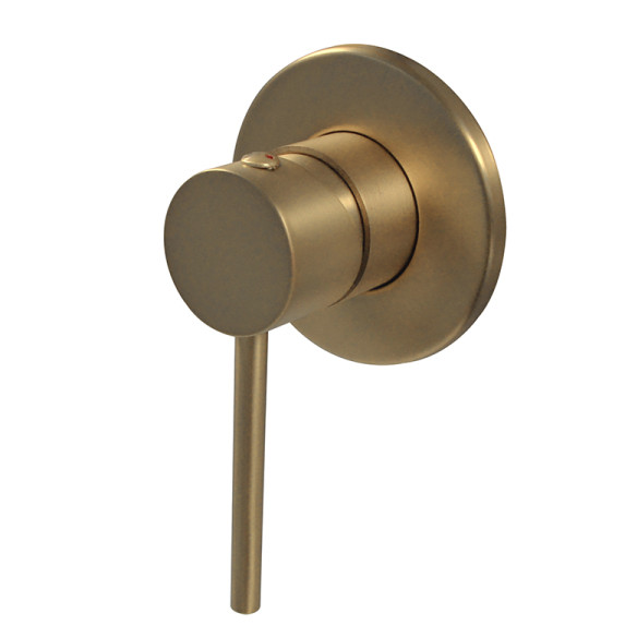 Neo Brushed Brass Concealed Shower Mixer