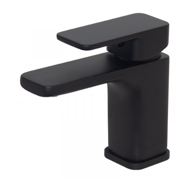 Shore Black STD Basin Mixer 90mm