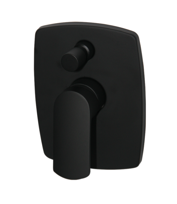 Spring - Black Concealed Diverter Mixer