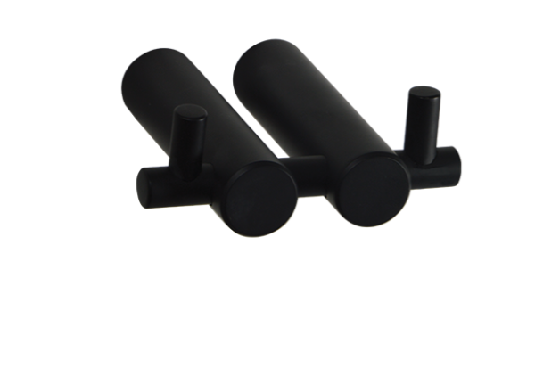 Sage  88 Black SA08830B Double Robe Hook Black