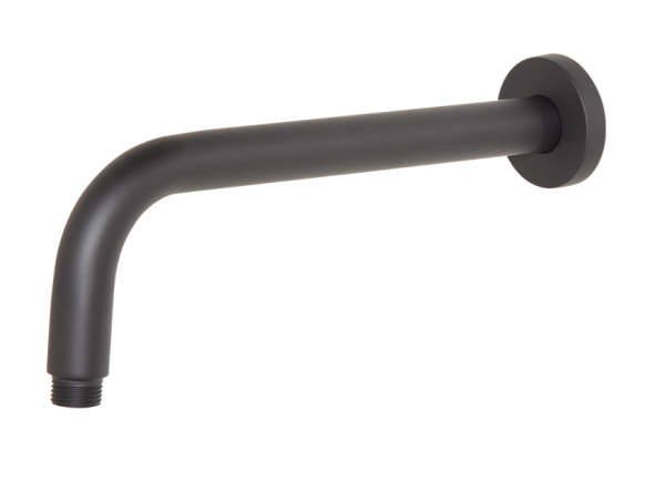 SA02403B 300mm Shower Arm Round Black