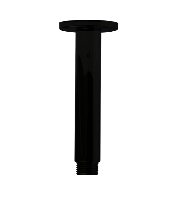 SA02441B Black Shower Arm Vertical 150mm