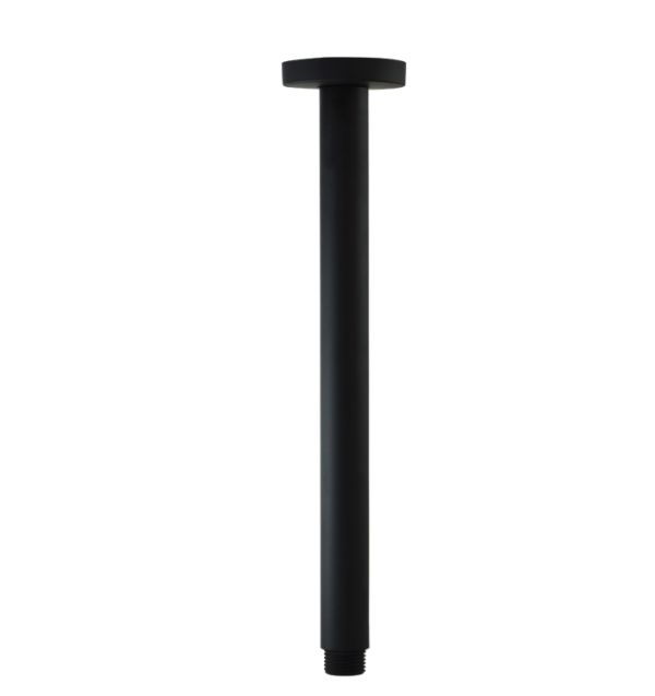 SA02443B Vertical Shower Arm 300mm Black