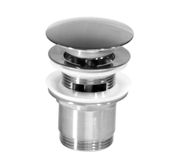 SA01080S Basin Clicker Waste Slotted 32mm Stainless Steel