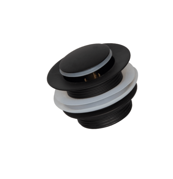 SA01090B Bath Clicker Waste 40mm Black