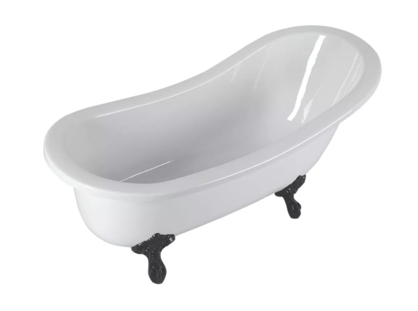 Bath slipper devon 1680 x 700 black feet