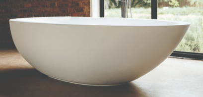Elaine Bath NOF Pearl White